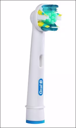 Photo showing a Oral-B FlossAction power brush head