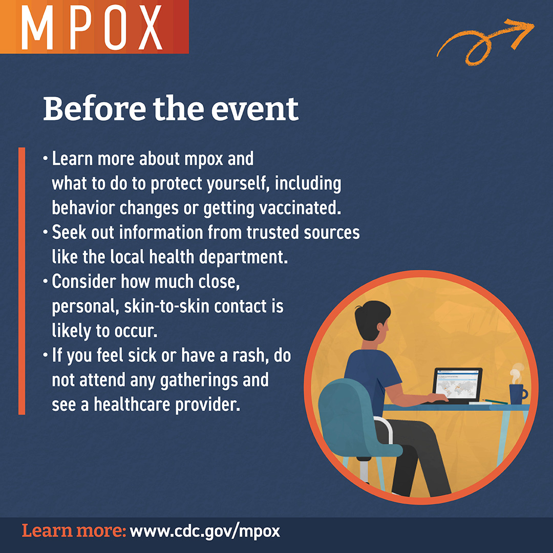 Before the event monkeypox social media button