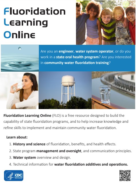 FLOPoster.jpg Decorative image of the Fluoridation Learning Online poster.