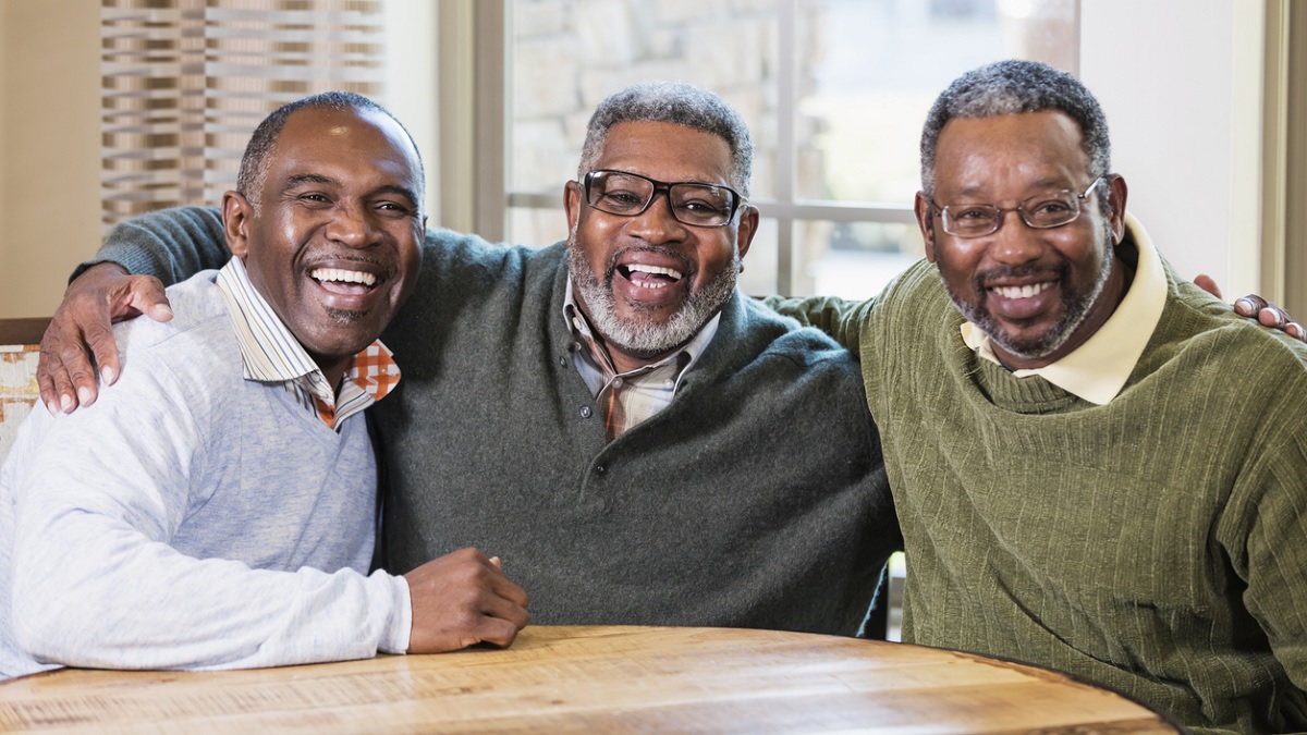 men three African American men