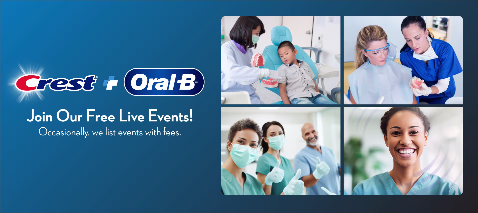 Dental Events Desktop Image